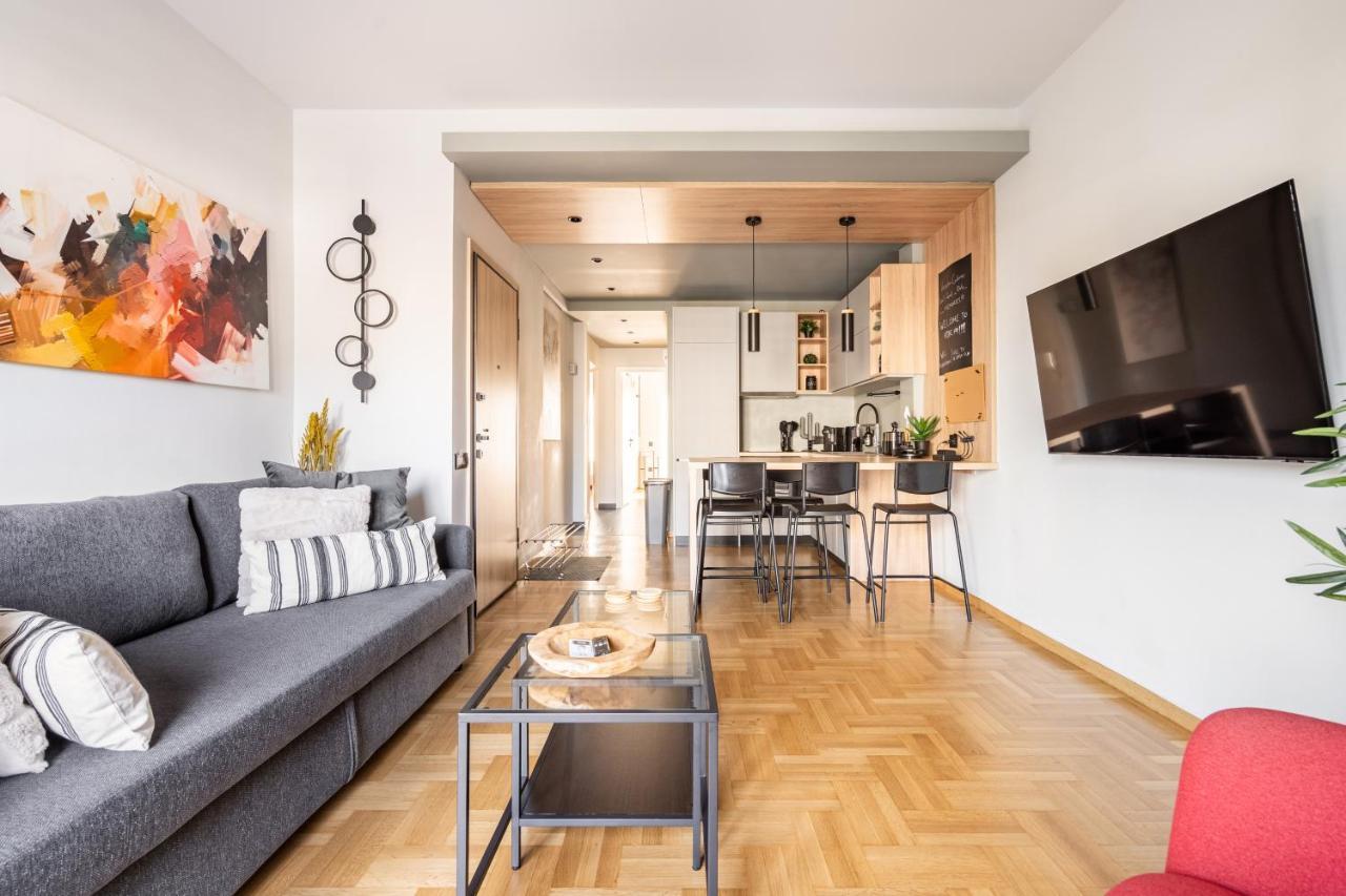 Athena Blue Lux Apartments 2Br 2Ba With City Skyline View, Near Kolonaki Атина Екстериор снимка